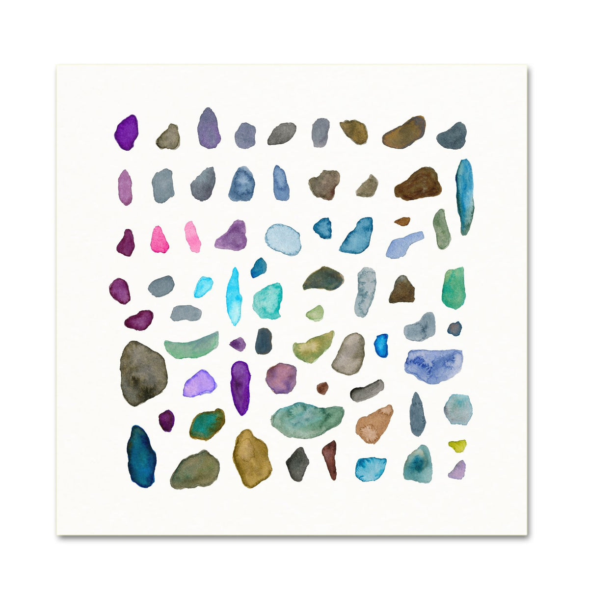 Coastal Wall Art. Watercolor Sea Life.