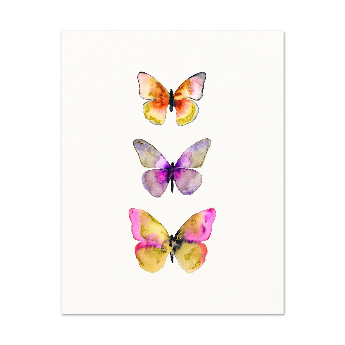3 Butterflies No. 5
