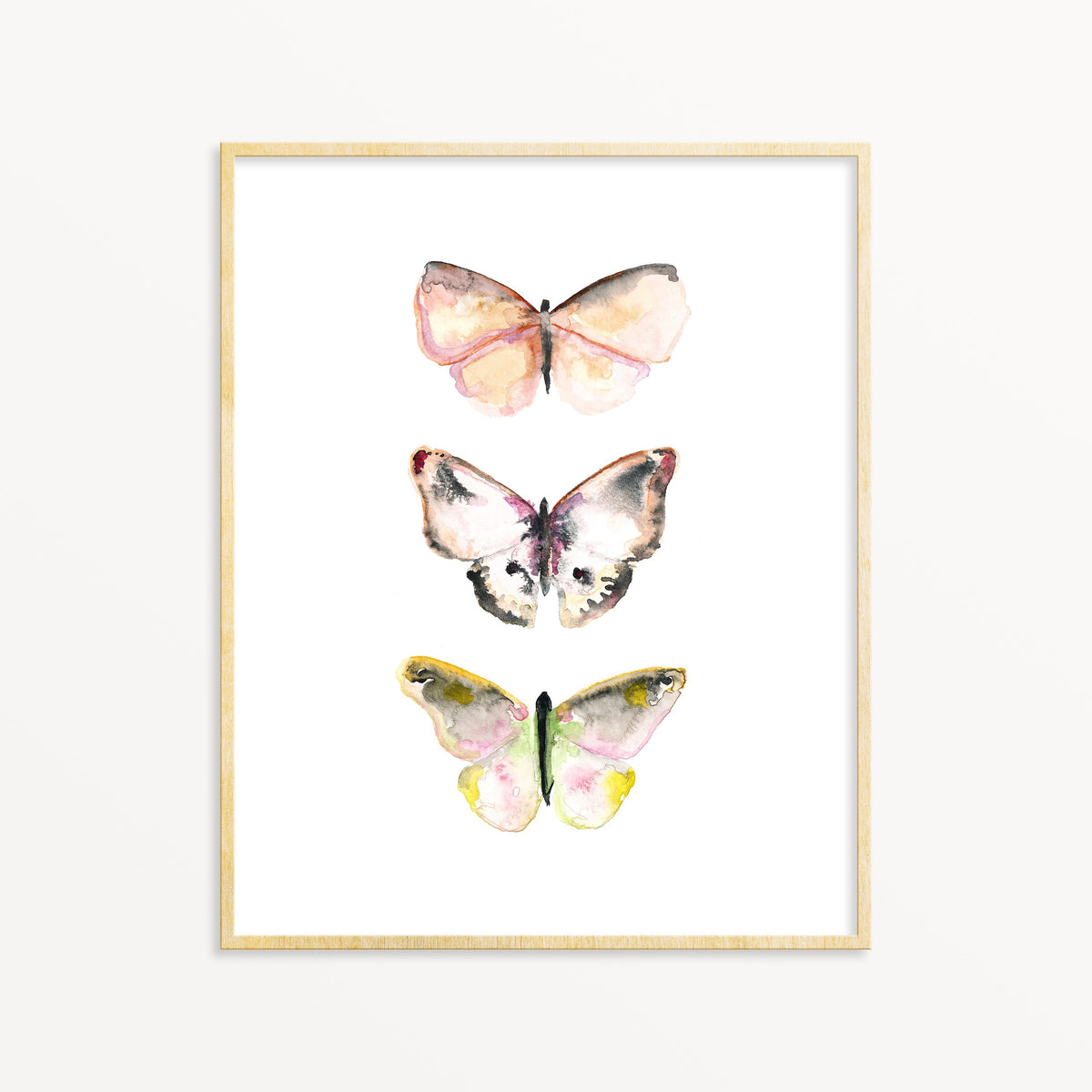 3 Butterflies No. 2