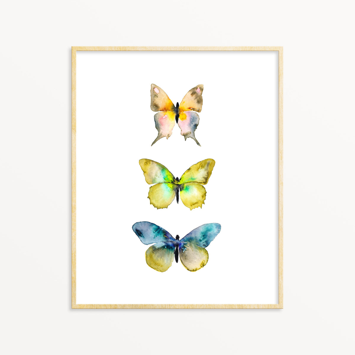 3 Butterflies No. 4